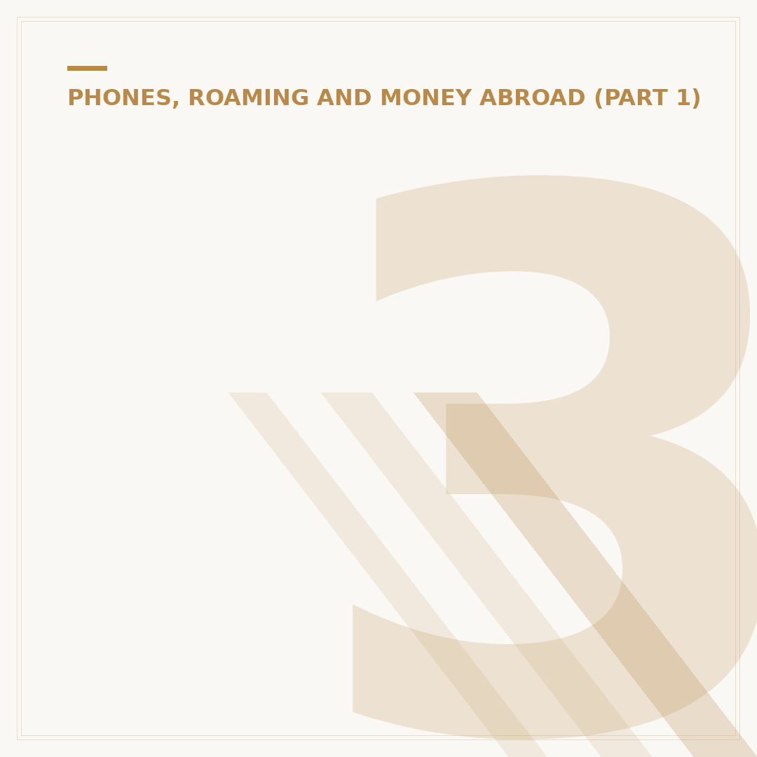 3 Roaming in Europe