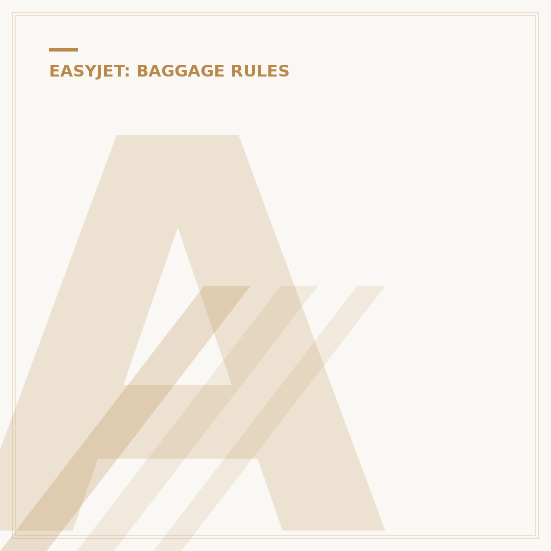 Adding Luggage to an EasyJet Booking