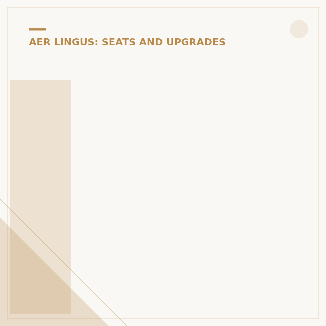 Inside Aer Lingus Economy: What to Expect