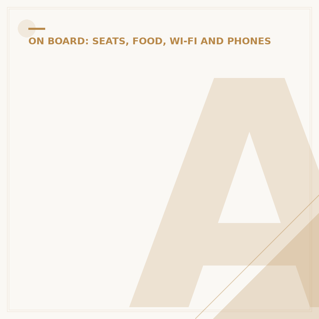 Air Canada Seats
