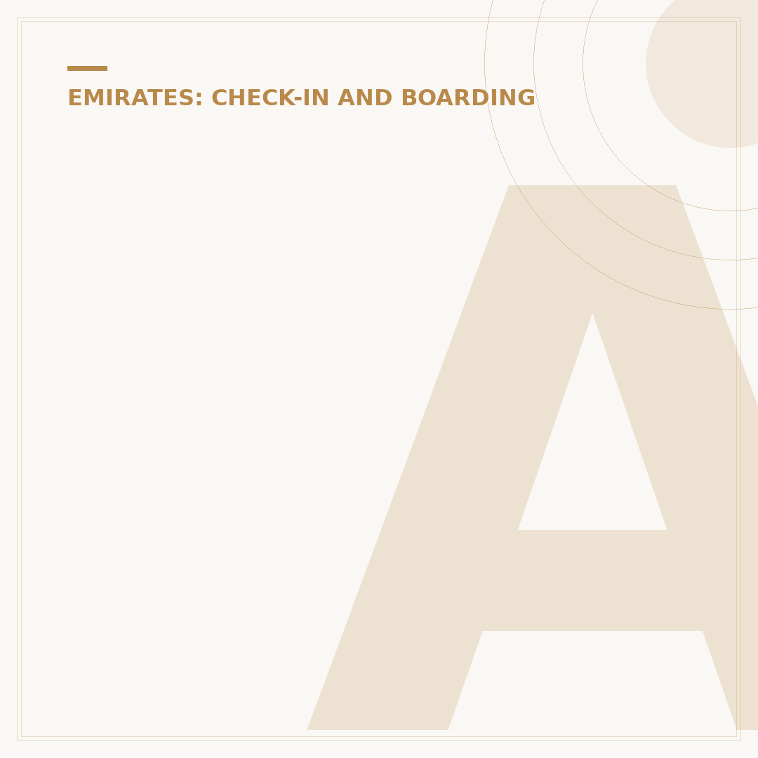 Air Emirates Check In: Managing Your Flight Process