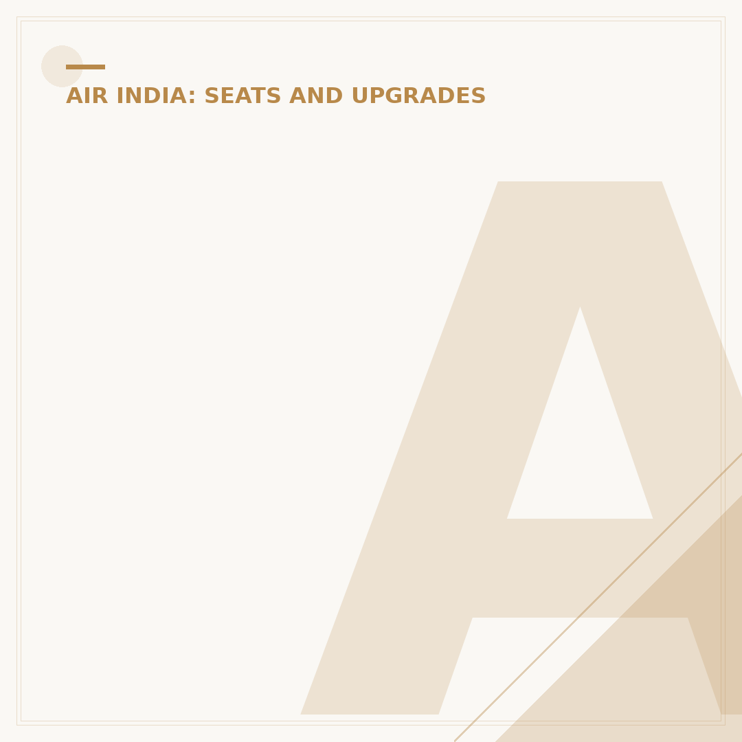 Air India Economy: Cabin Standards and Booking Strategy