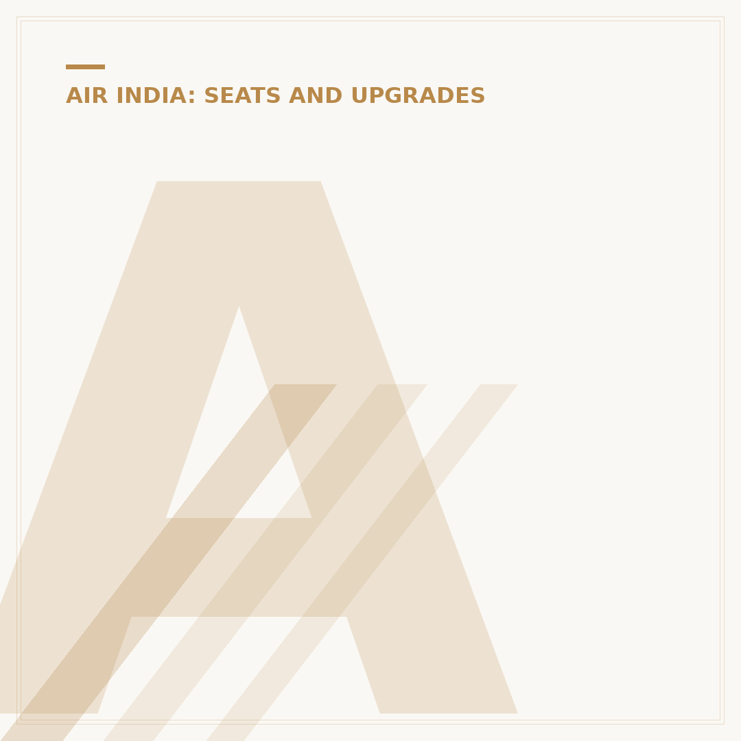 Air India Premium Economy: Understanding Cabin Options