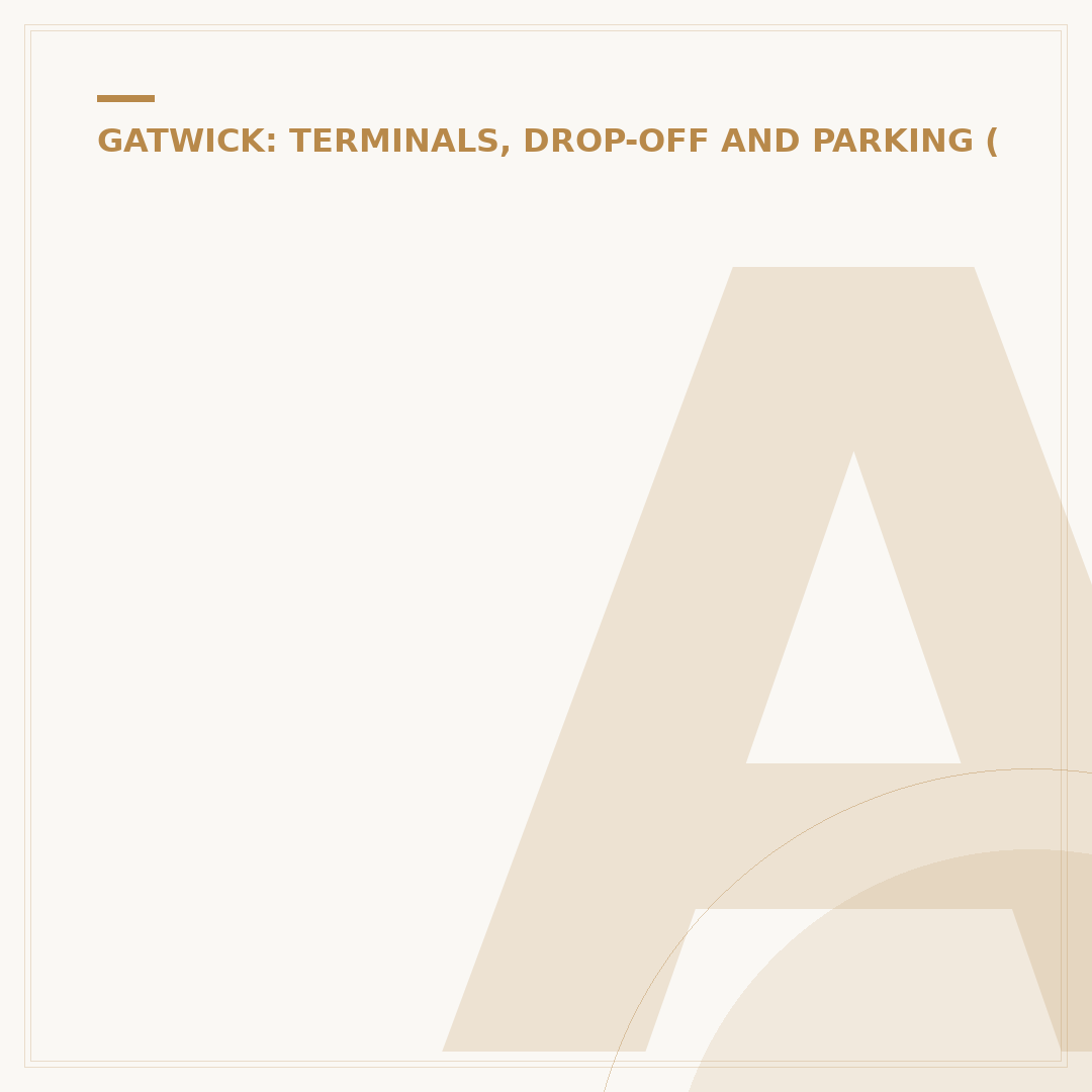 Air Transat Gatwick Terminal: Locating Your Departure