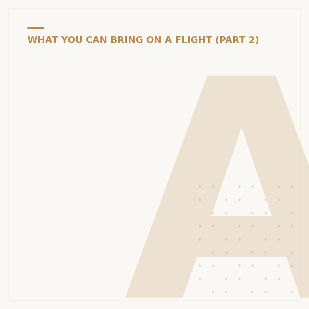 Alcohol on American Airlines: Regulations and Policy
