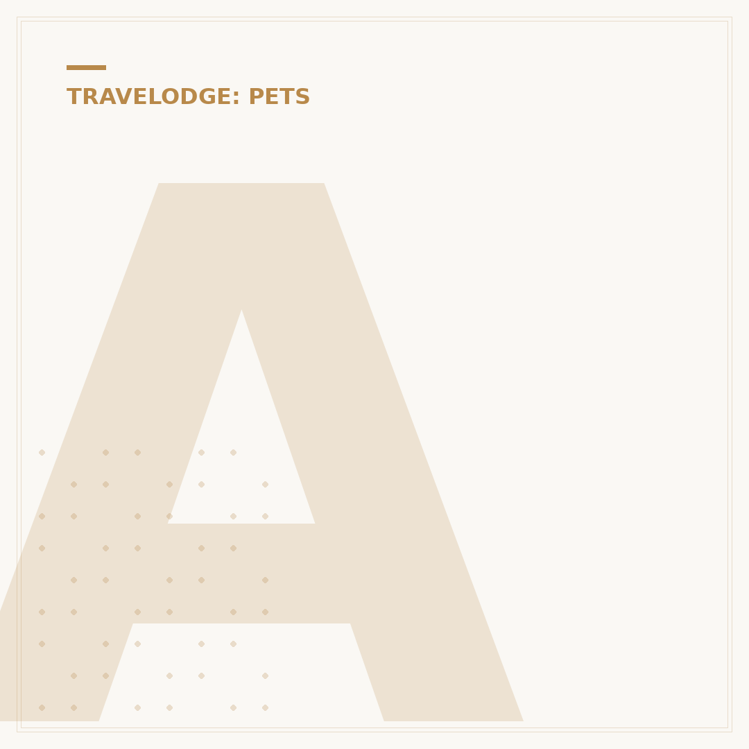 Are Dogs Allowed in Travelodge UK Hotels?