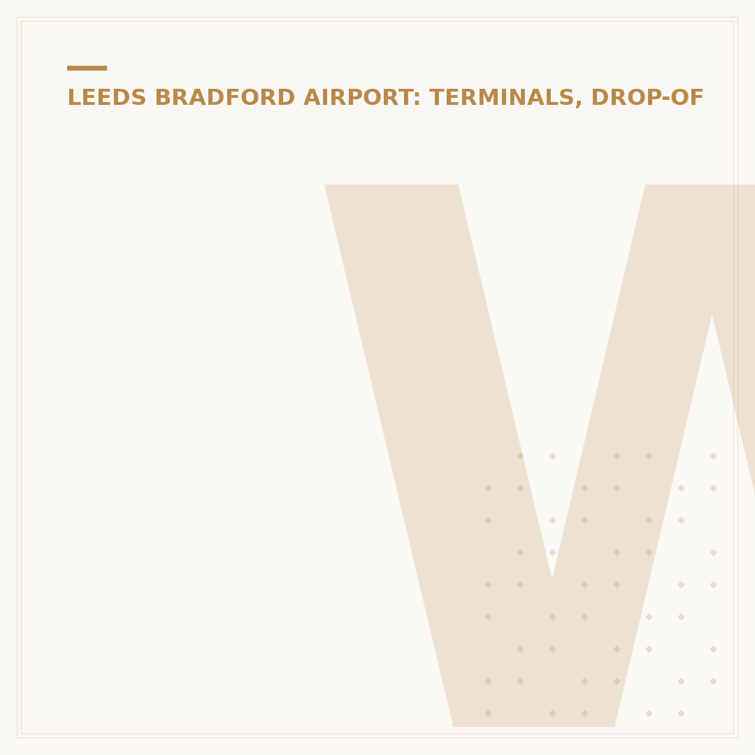 Which Is the Best Lounge at Leeds Bradford Airport?