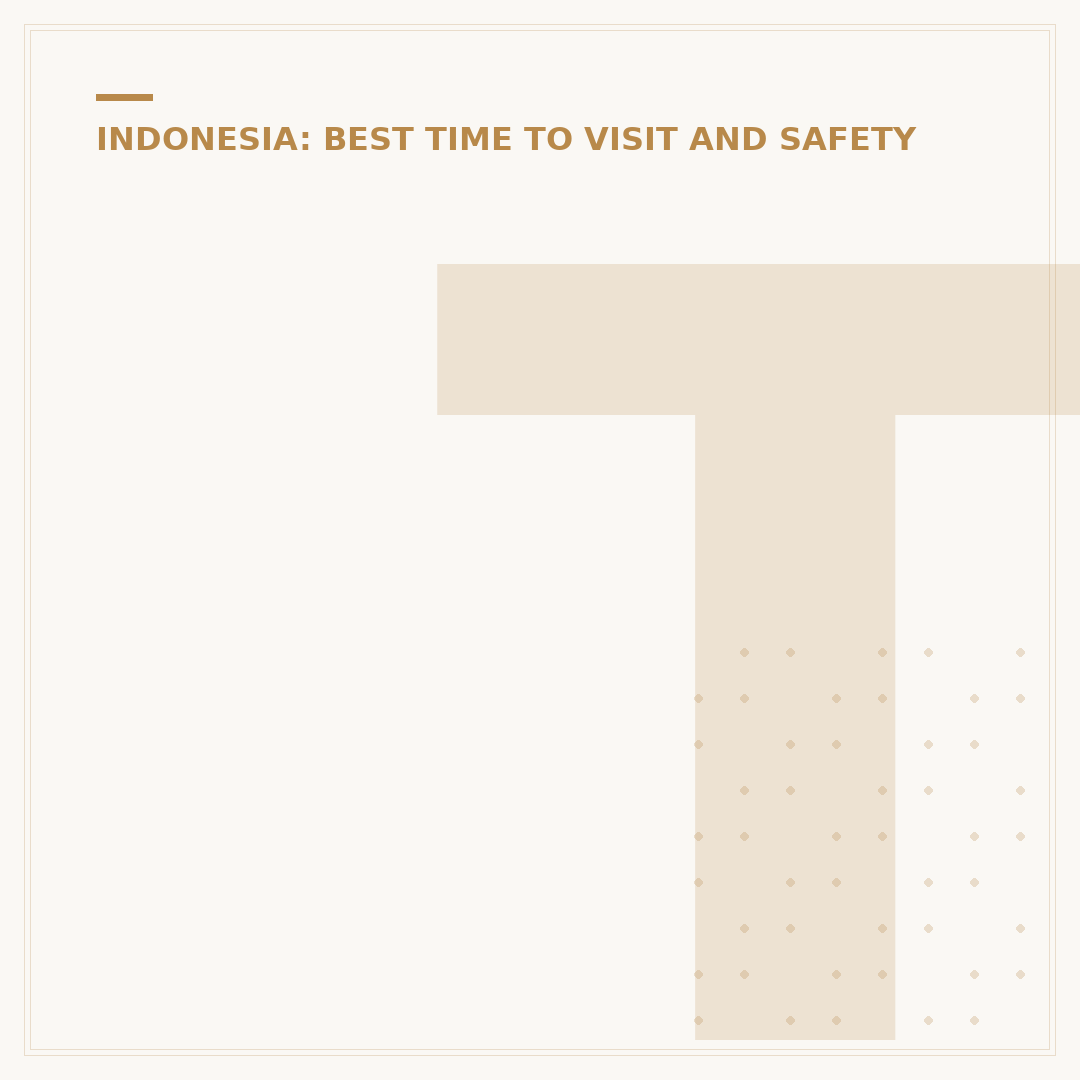 The Best Time to Visit Lombok Island for Weather