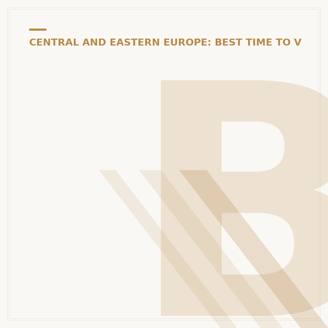 Best Time to Visit Budapest: Seasonal Analysis