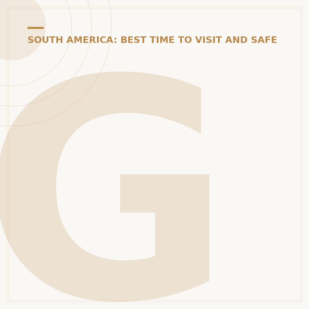 Galapagos: Determining the Best Time to Visit