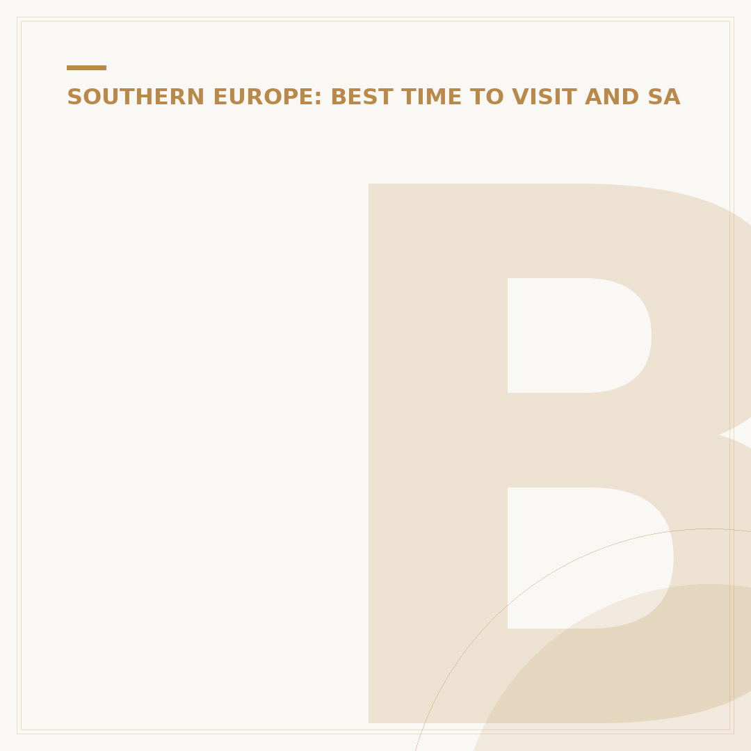 Best Time to Visit Majorca: Seasonal Planning