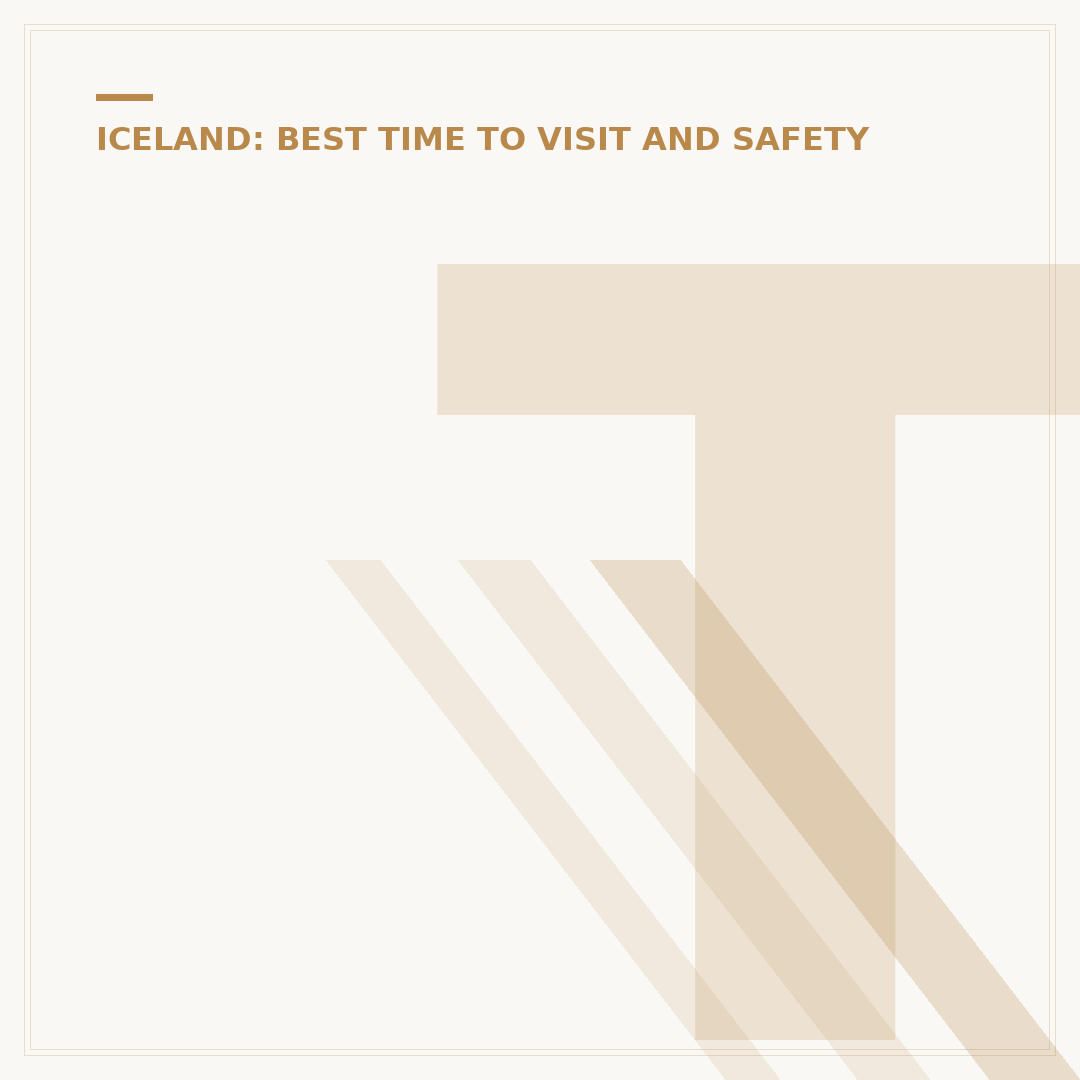 The Best Time to Visit Reykjavík: A Seasonal Analysis
