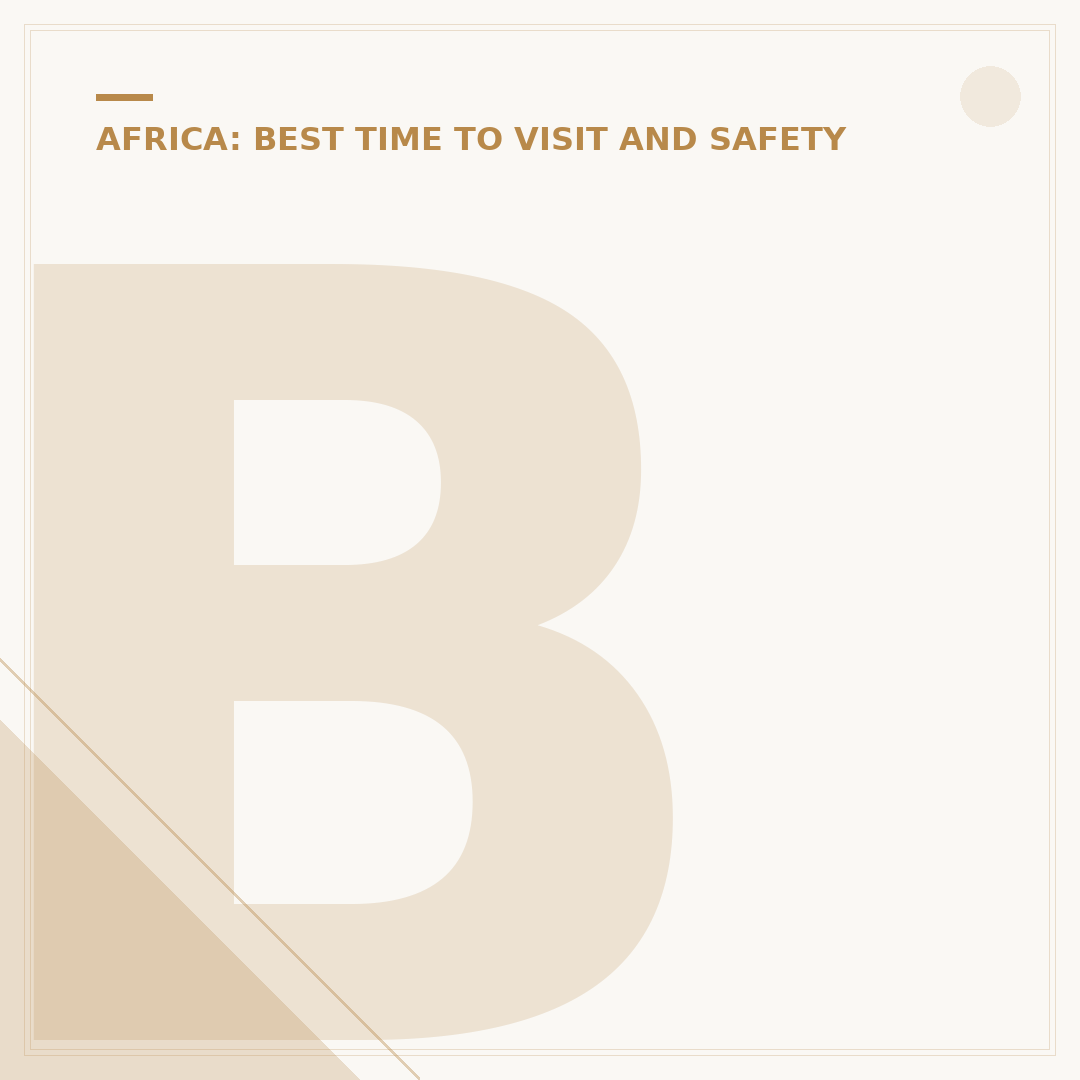 Best Time to Visit Senegal