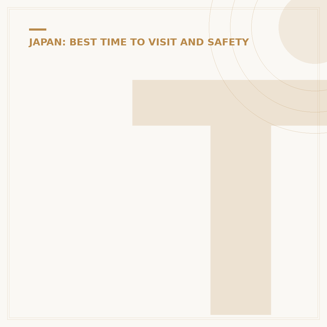 The Best Time to Visit Tokyo: A Strategic Planner