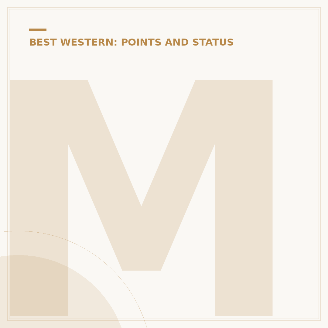 Maximising Best Western Points Value and Redemption