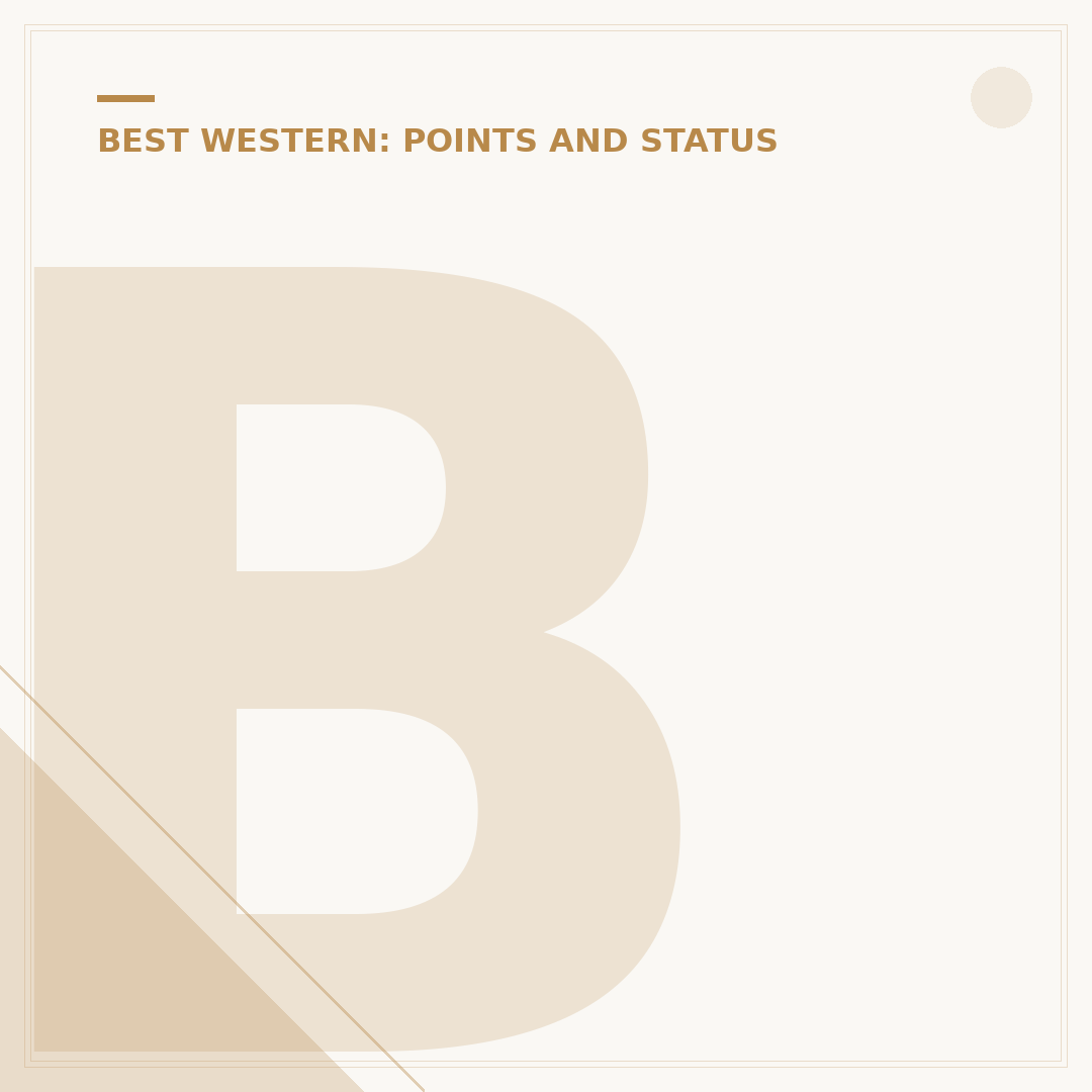 Best Western Rewards UK: Earning & Redeeming Points