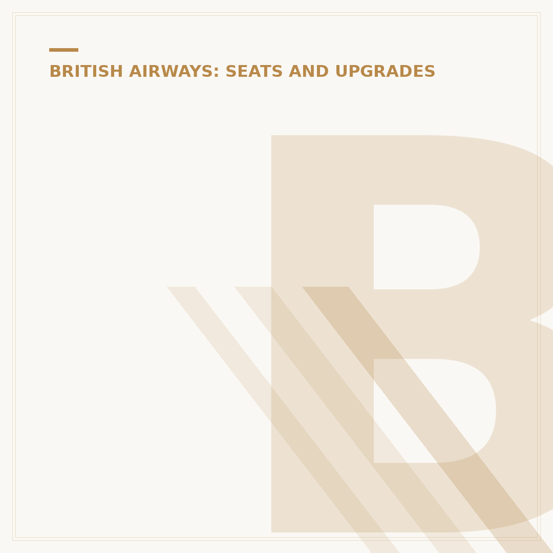 British Airways Business Class on the Boeing 787 Dreamliner