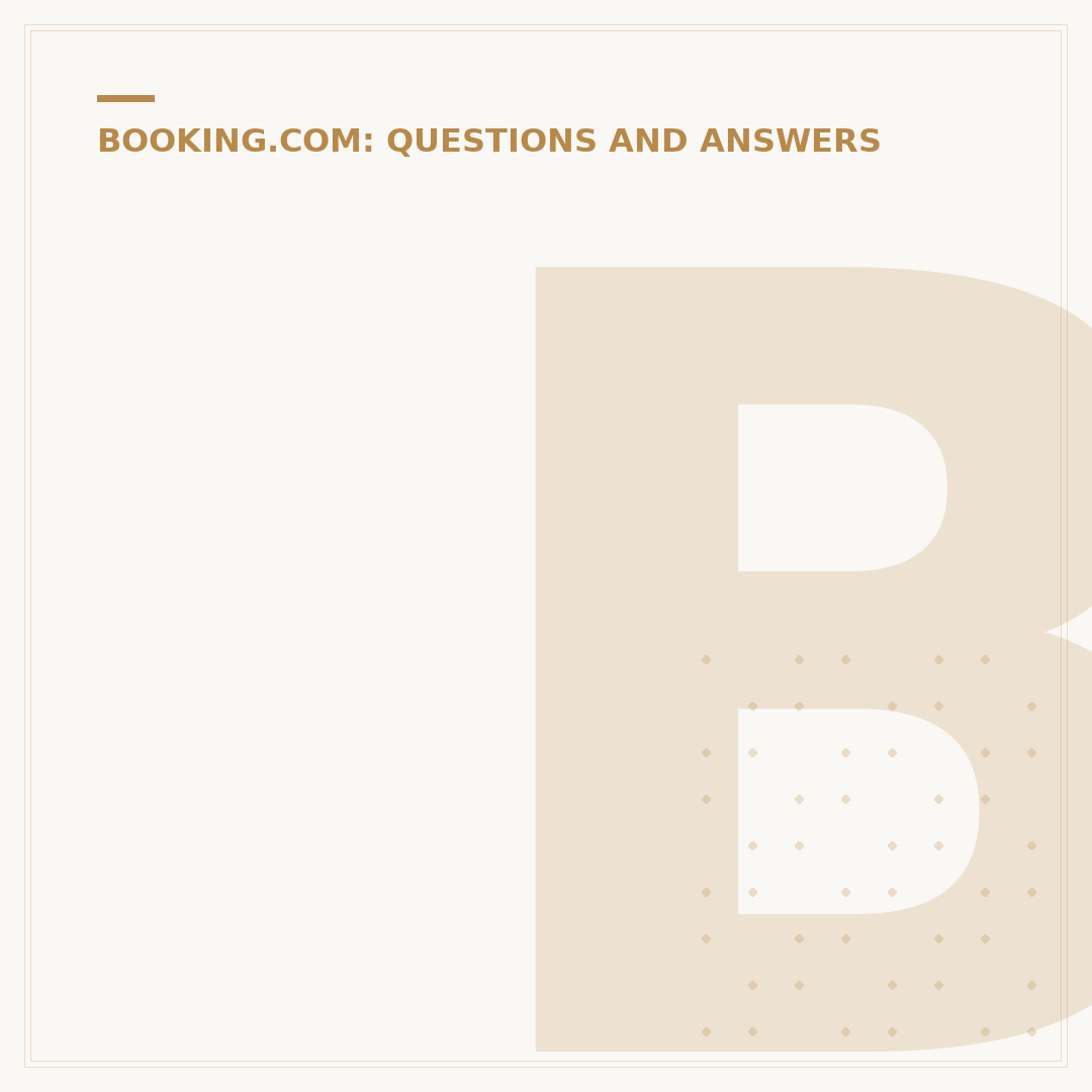 Booking.com Pay at Property: Understand Your Payment Options