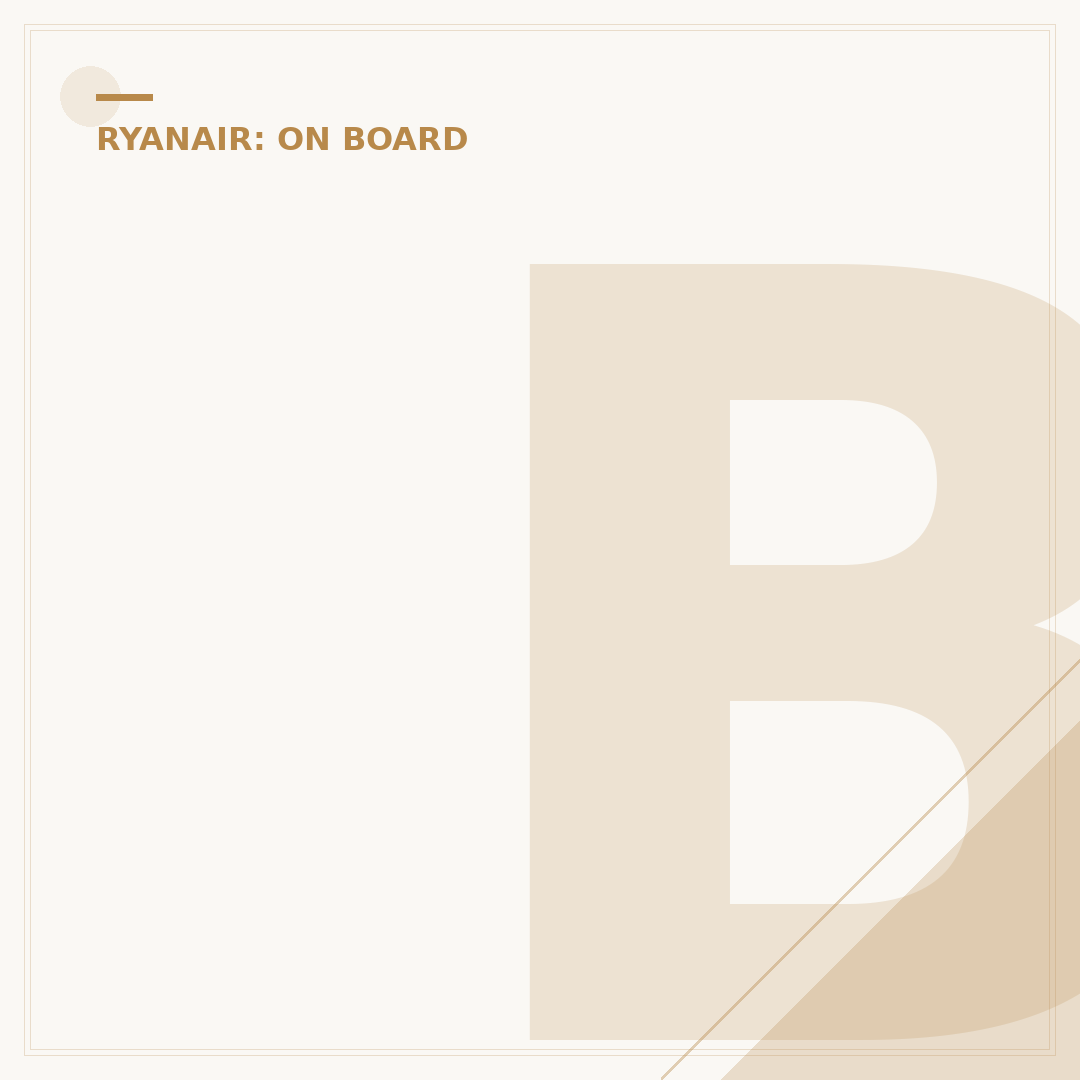 Booking Seats on Ryanair: Options and Strategy