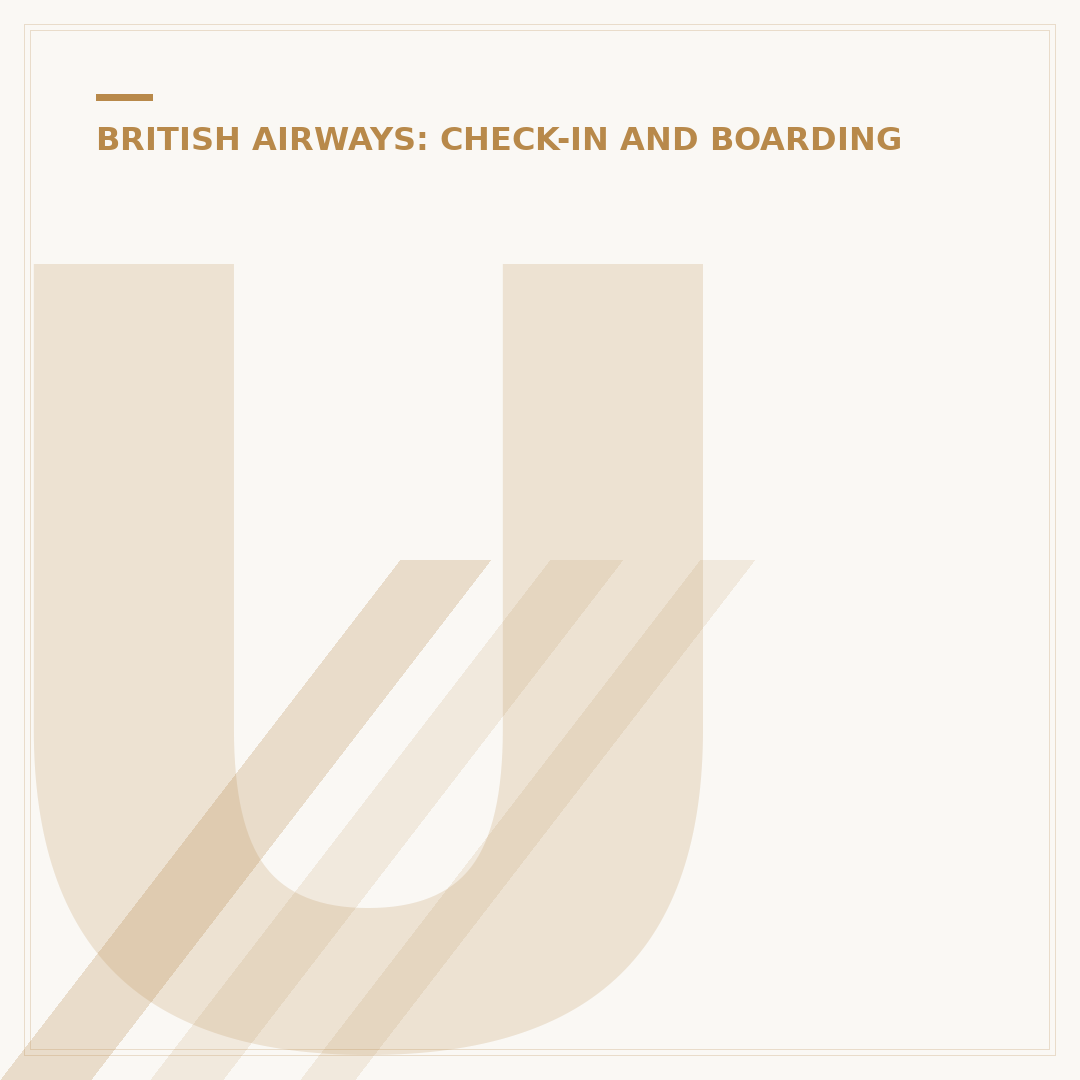 Understanding British Airways Boarding Groups