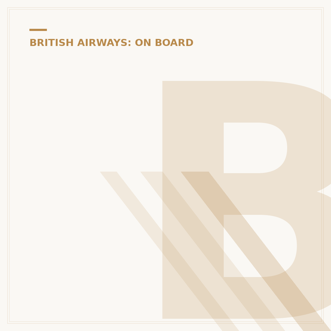 British Airways Business Seats: A Comprehensive Review