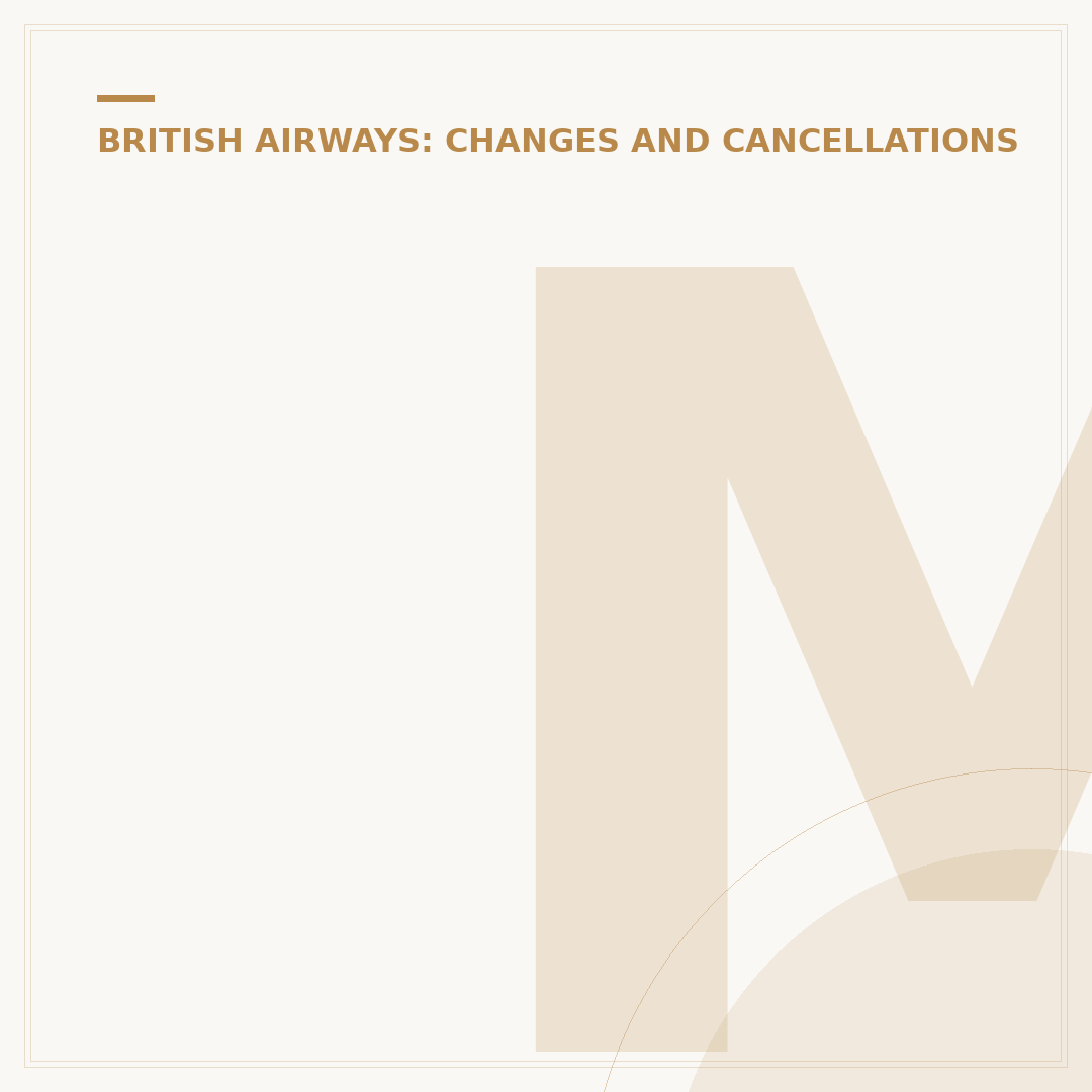 Managing Your British Airways Change Flight Request