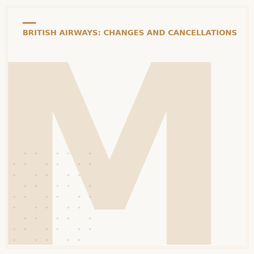 Managing Your British Airways Seat Change