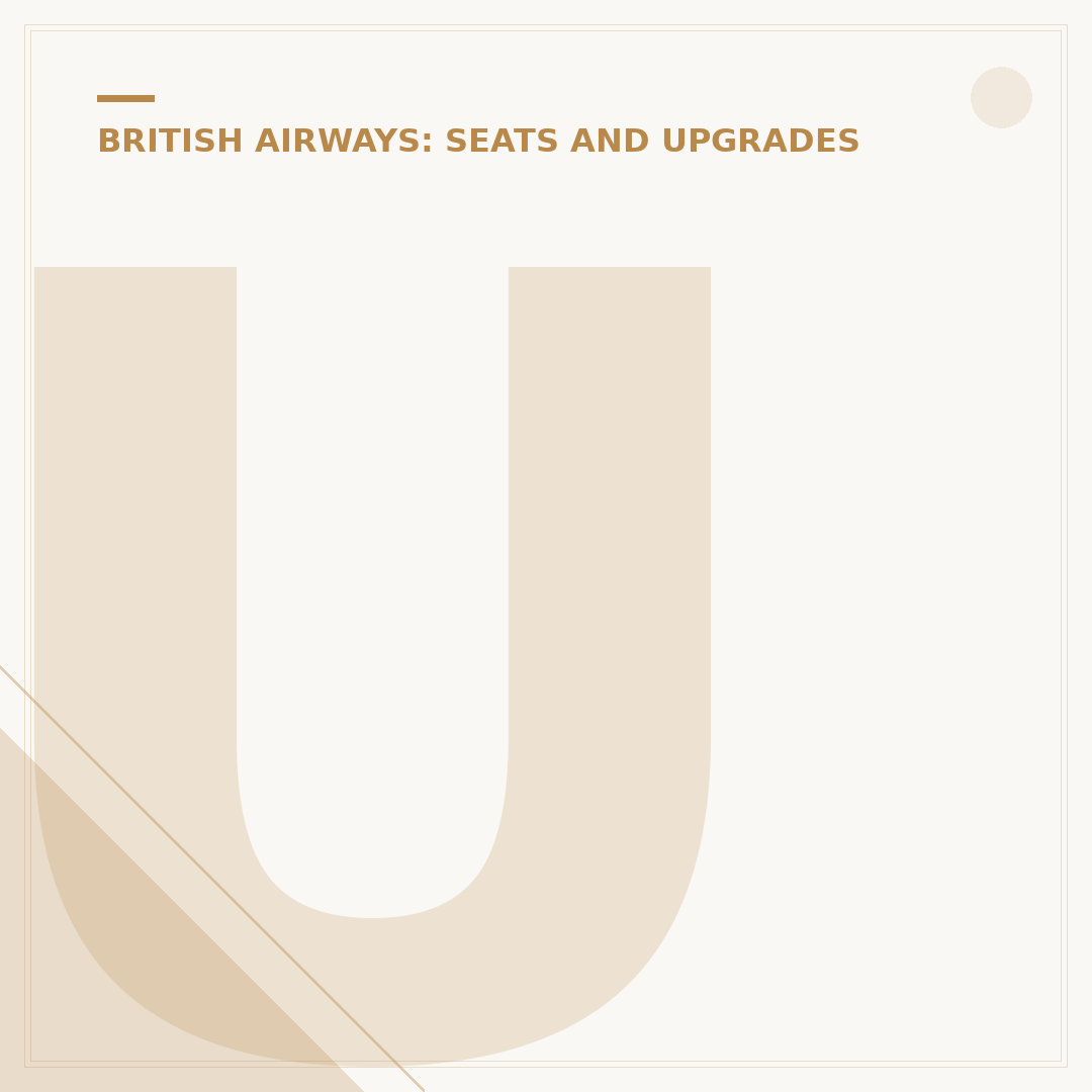 Understanding British Airways Club Class Cabin Tiers