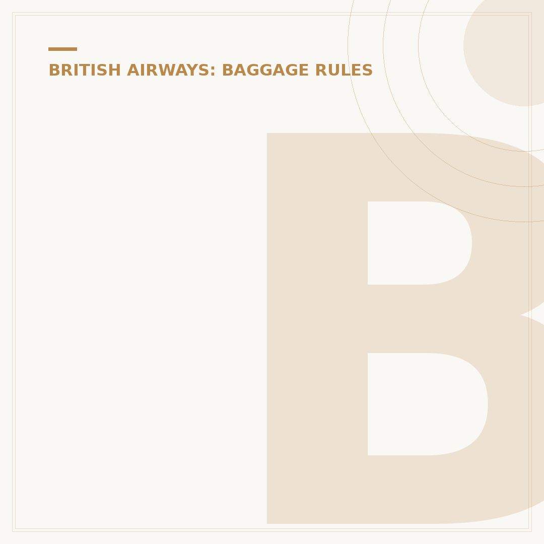 British Airways Damaged Baggage Claim: Process and Rights