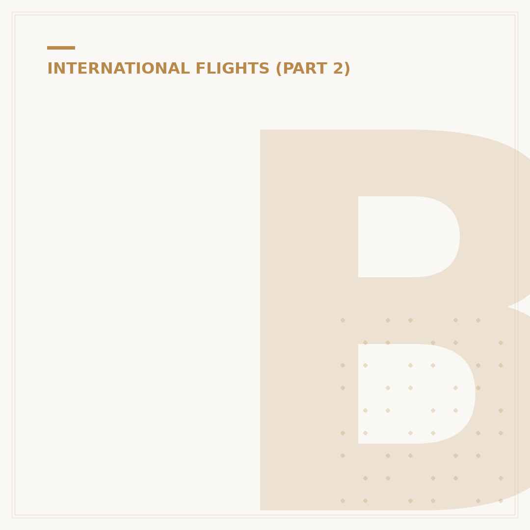 British Airways Duty-Free Shopping on Flights