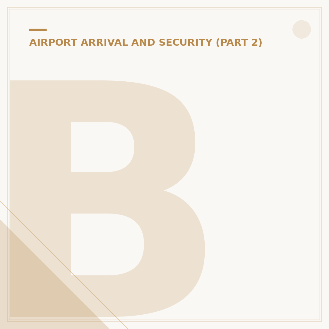 British Airways First Lounge