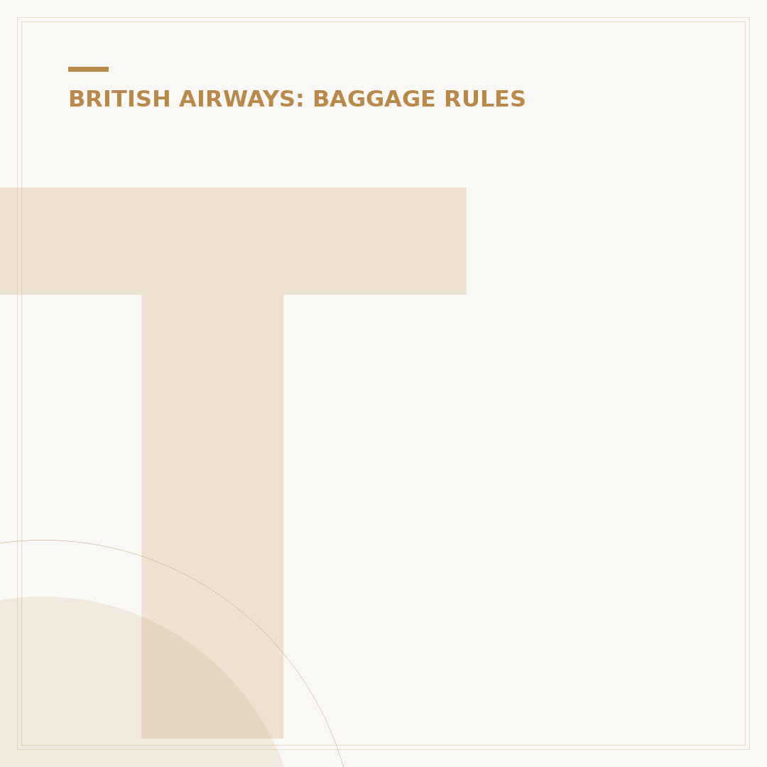 Tracing Lost Baggage with British Airways