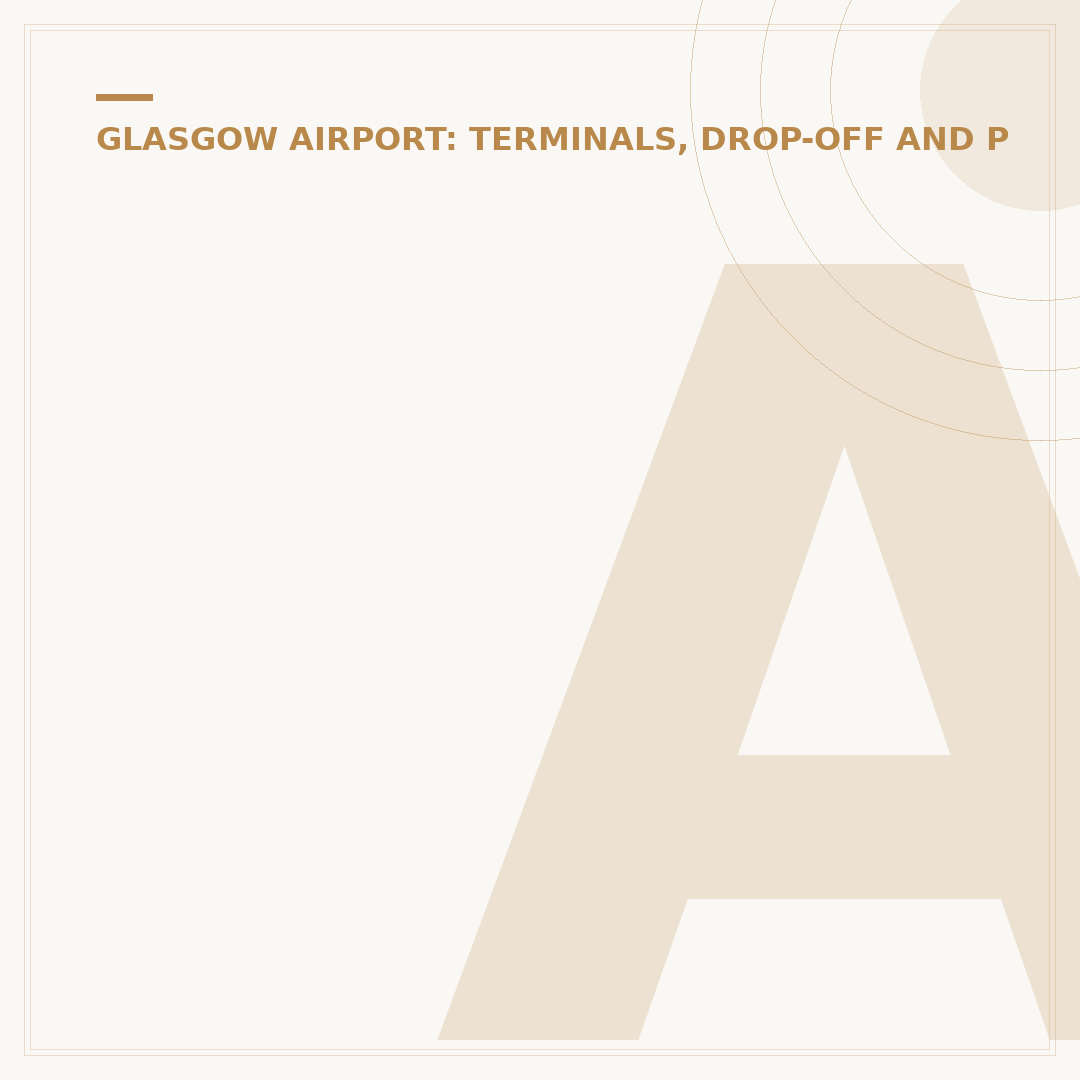 Accessing the British Airways Lounge at Glasgow Airport