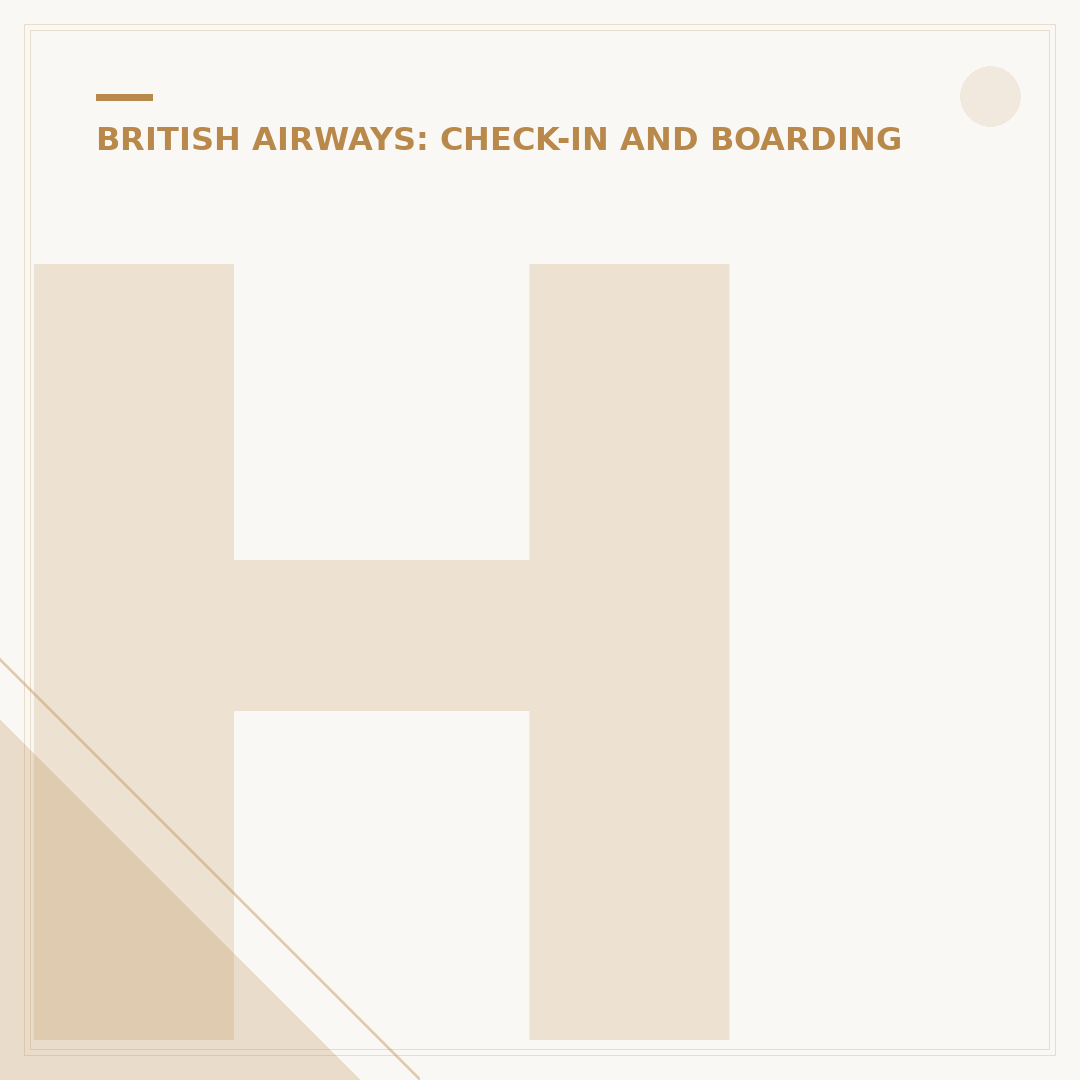 How to Print a British Airways Boarding Pass