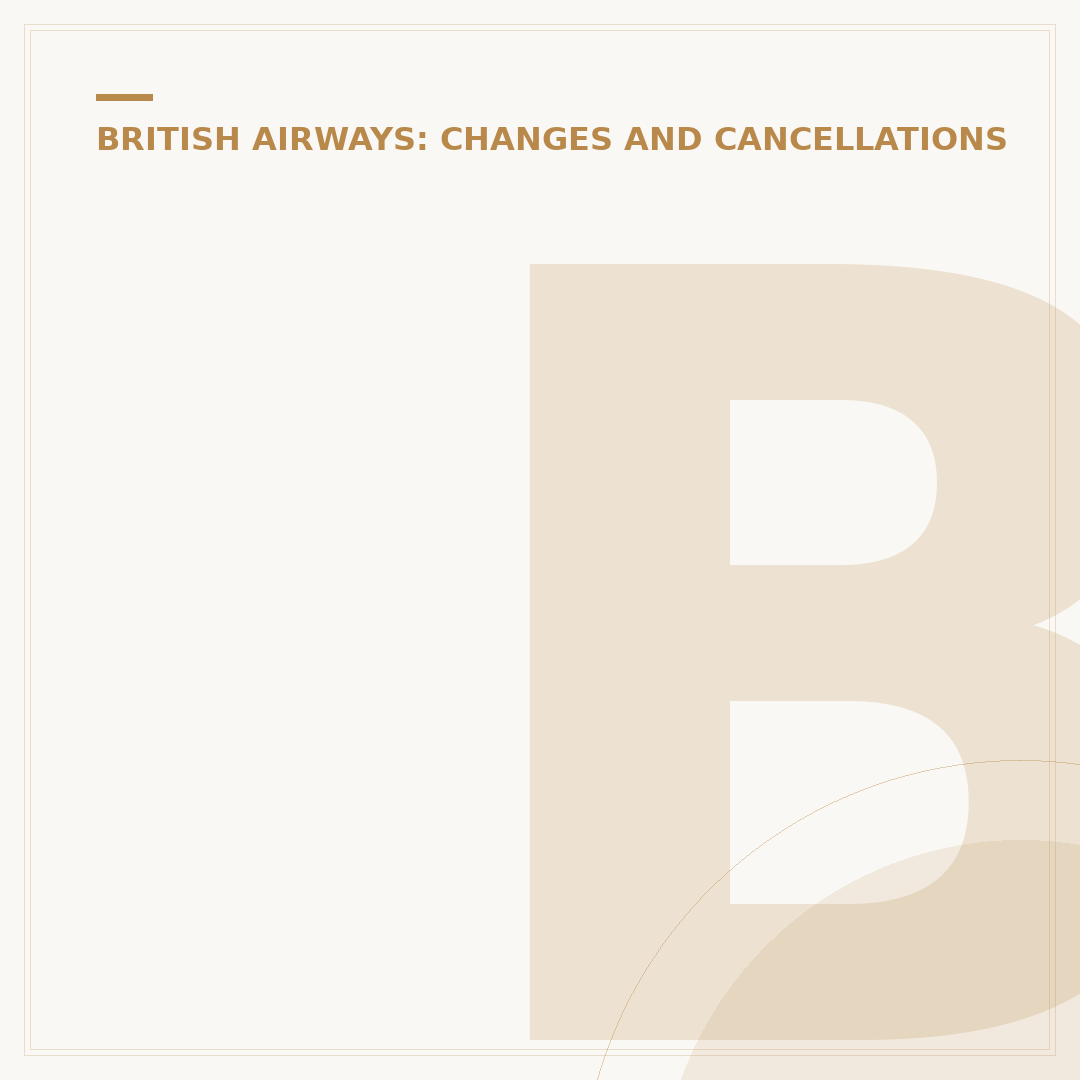 British Airways Refund Policy: Claiming Your Fare