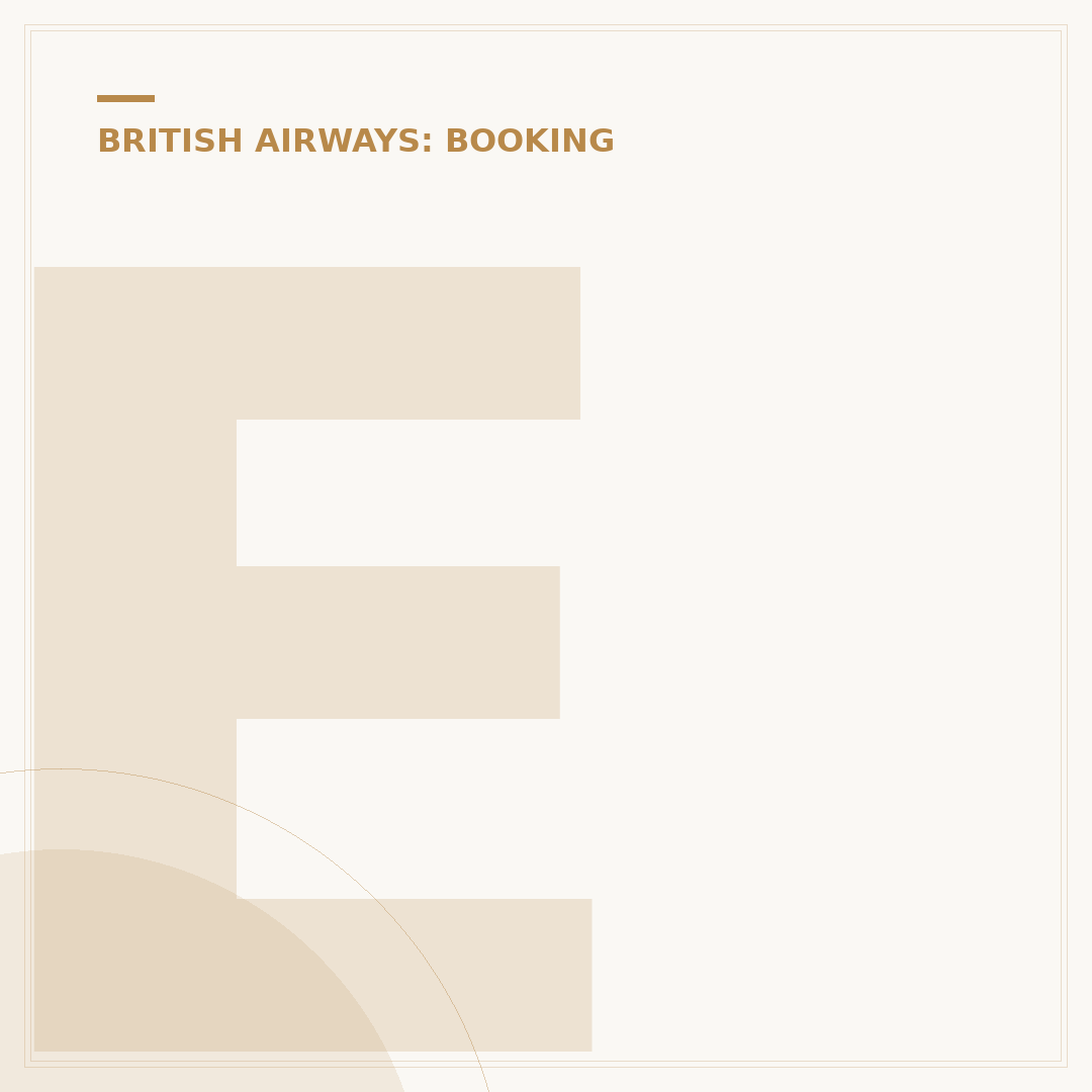 Expert Planning: Your British Airways RTW Ticket