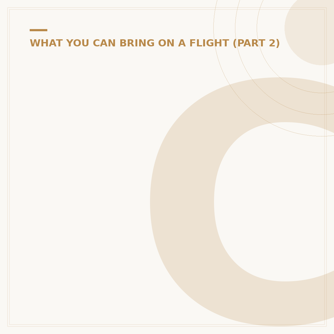 Can You Bring Glassware on a Plane?