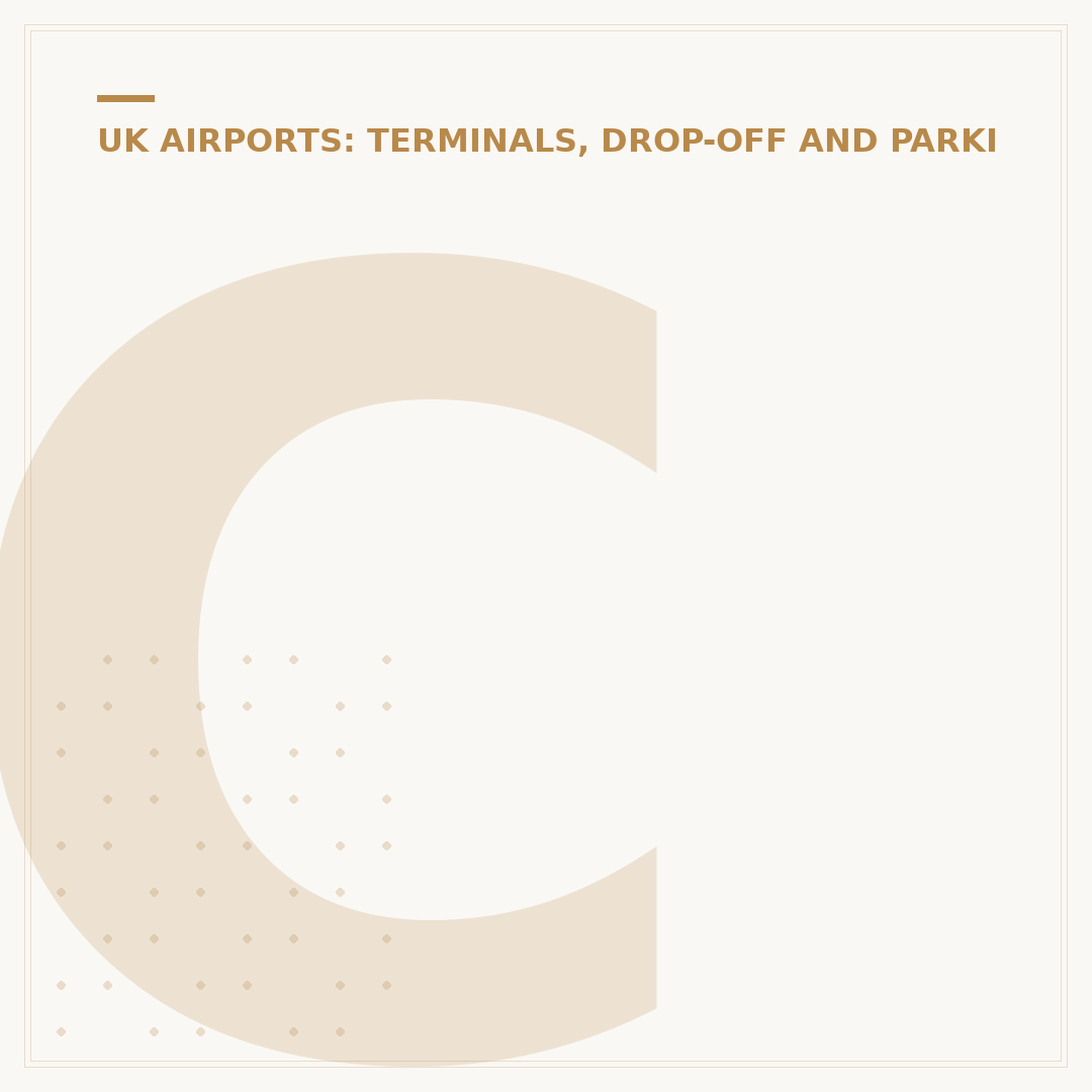 Cardiff Airport Drop-Off Process