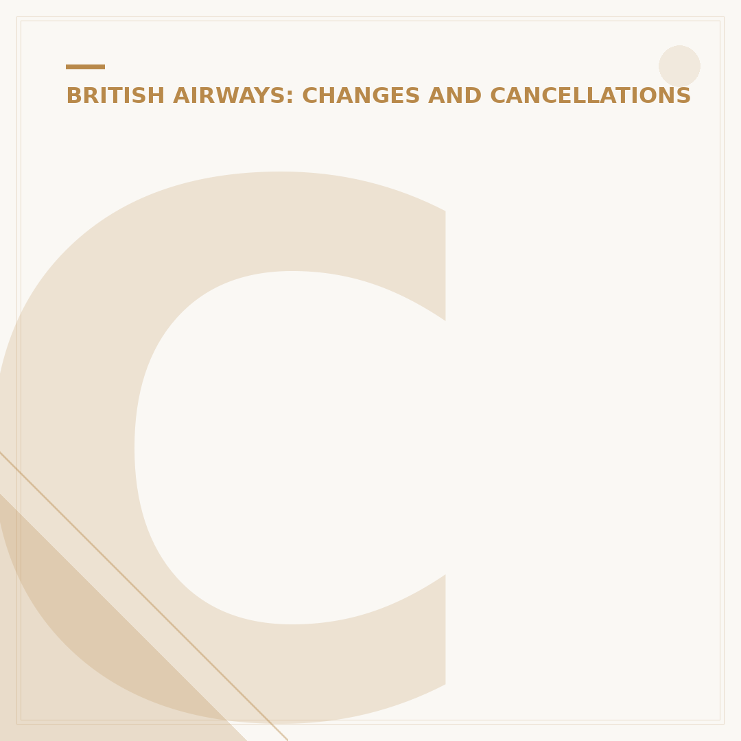 Change Ticket Date British Airways: How To Adjust Flights