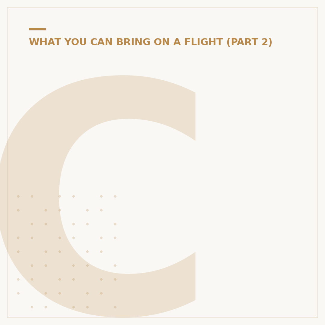 Can You Take Cosmetics in Hand Luggage?