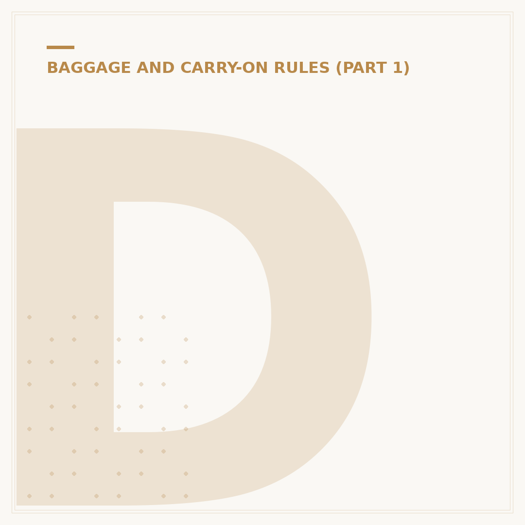 Delta Hand Luggage: Rules and Size Requirements