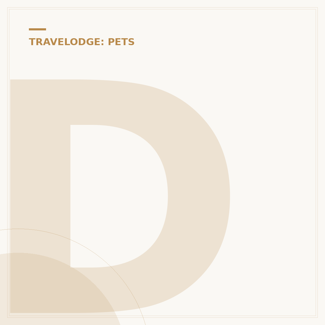 Does Travelodge Accept Dogs?
