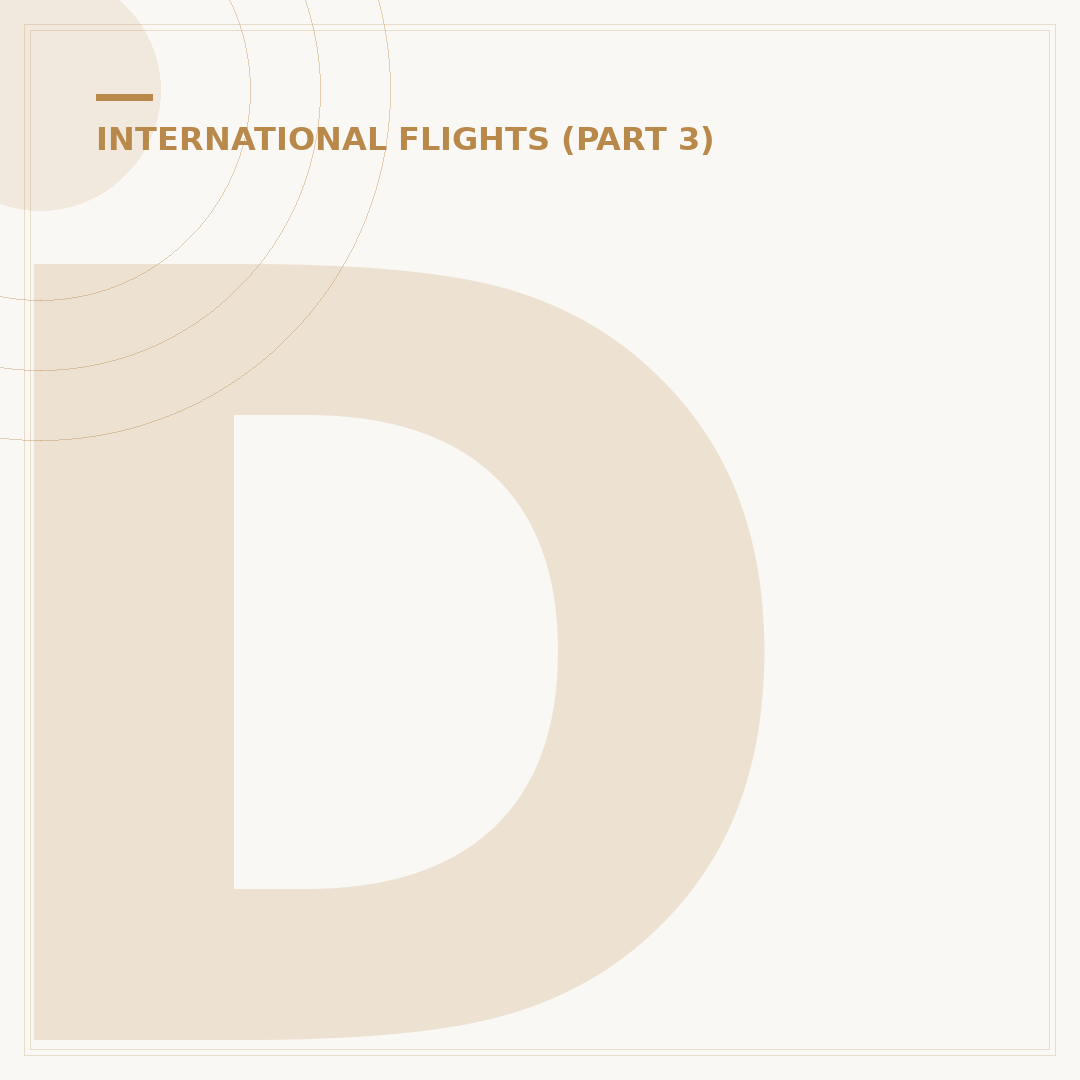 Duty Free Rules for Travellers
