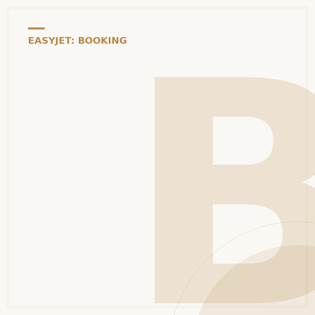Book and Check In Online with easyJet