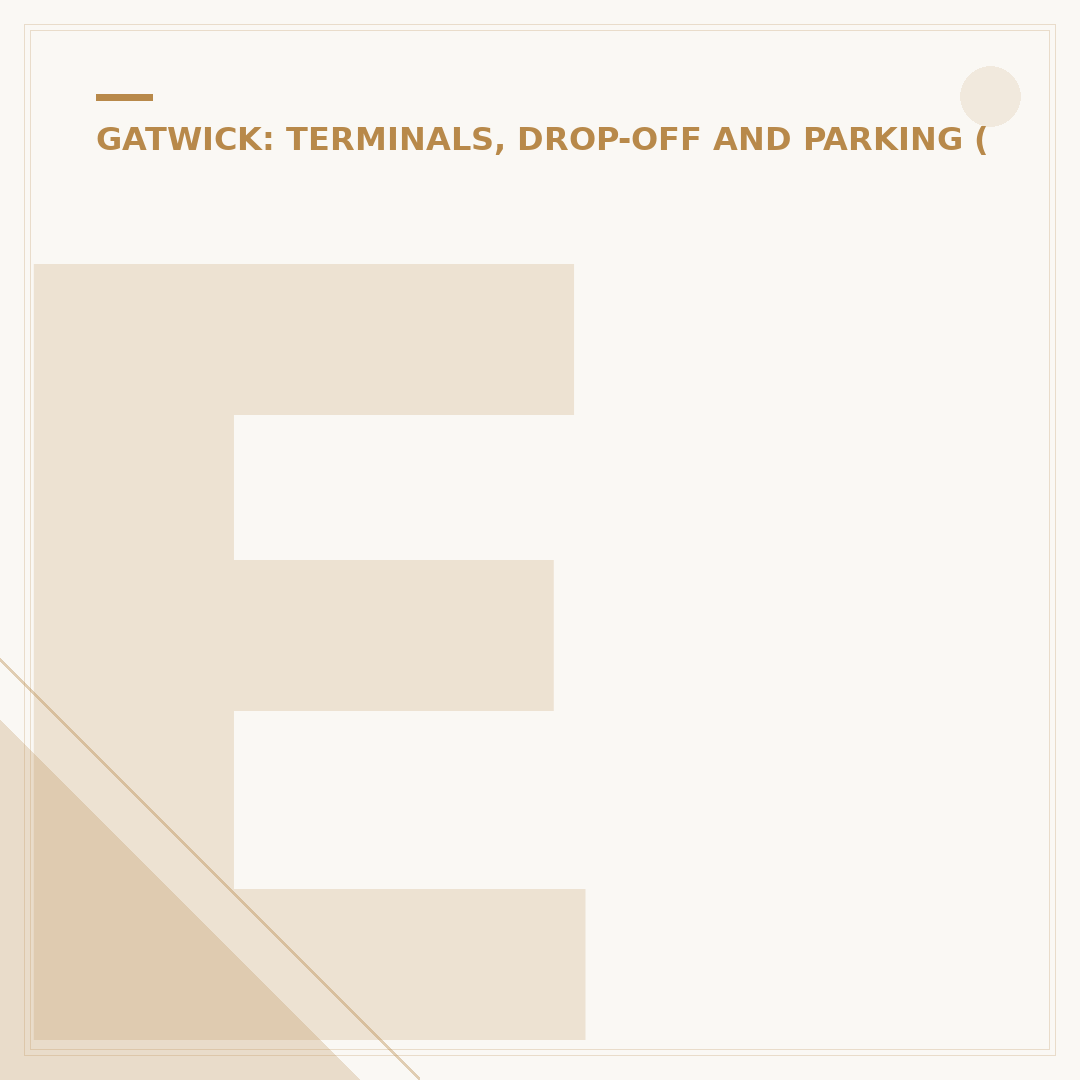 EasyJet London Gatwick: Which Terminal?
