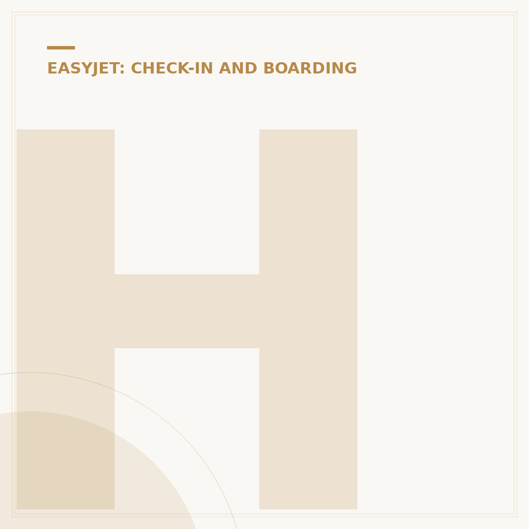 How to Check In Online with easyJet