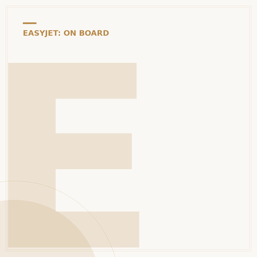 EasyJet Cabin Layout and Seat Selection