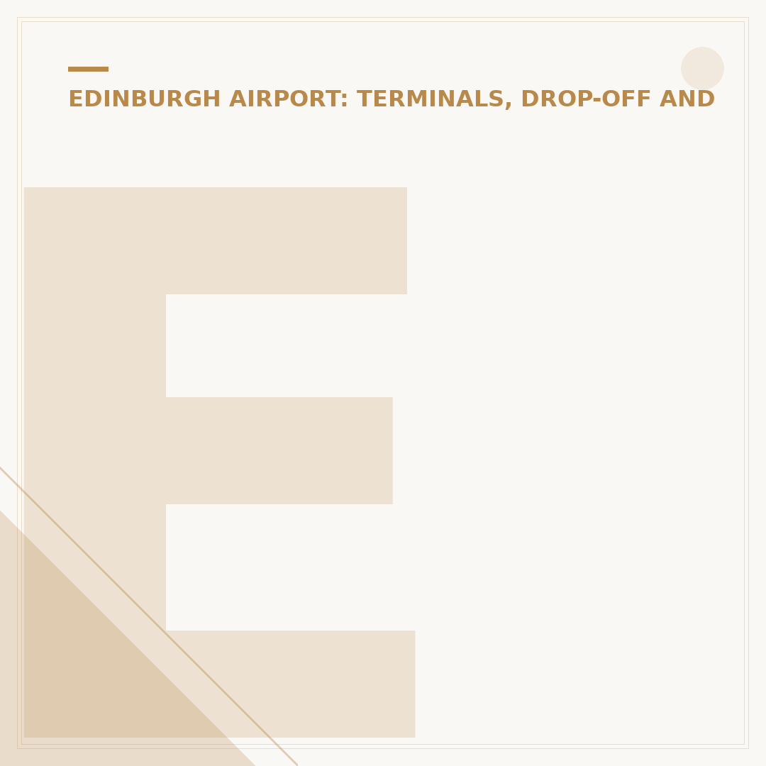 Edinburgh Airport Resumes Operations After Security Alert