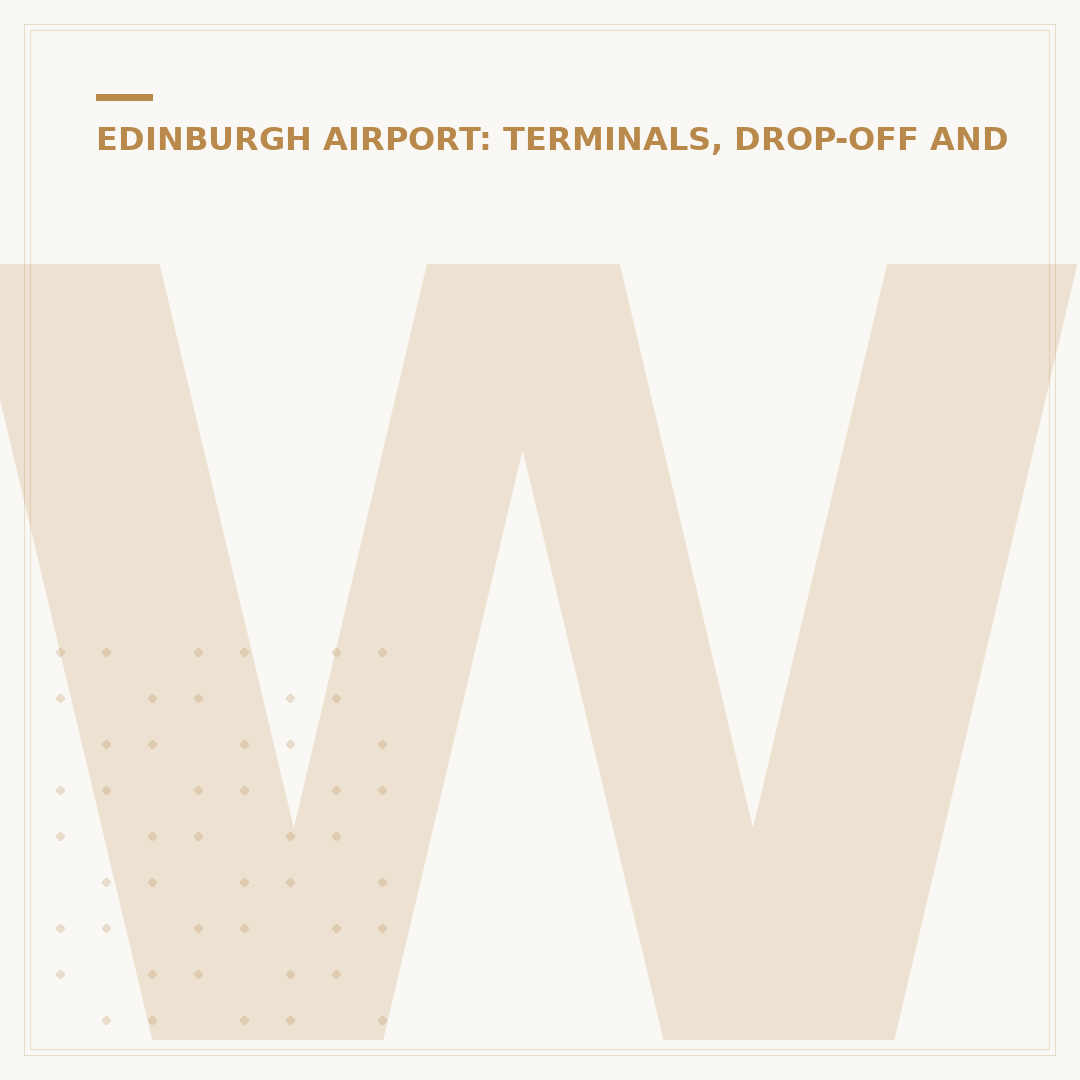 What Shops Are at Edinburgh Airport?