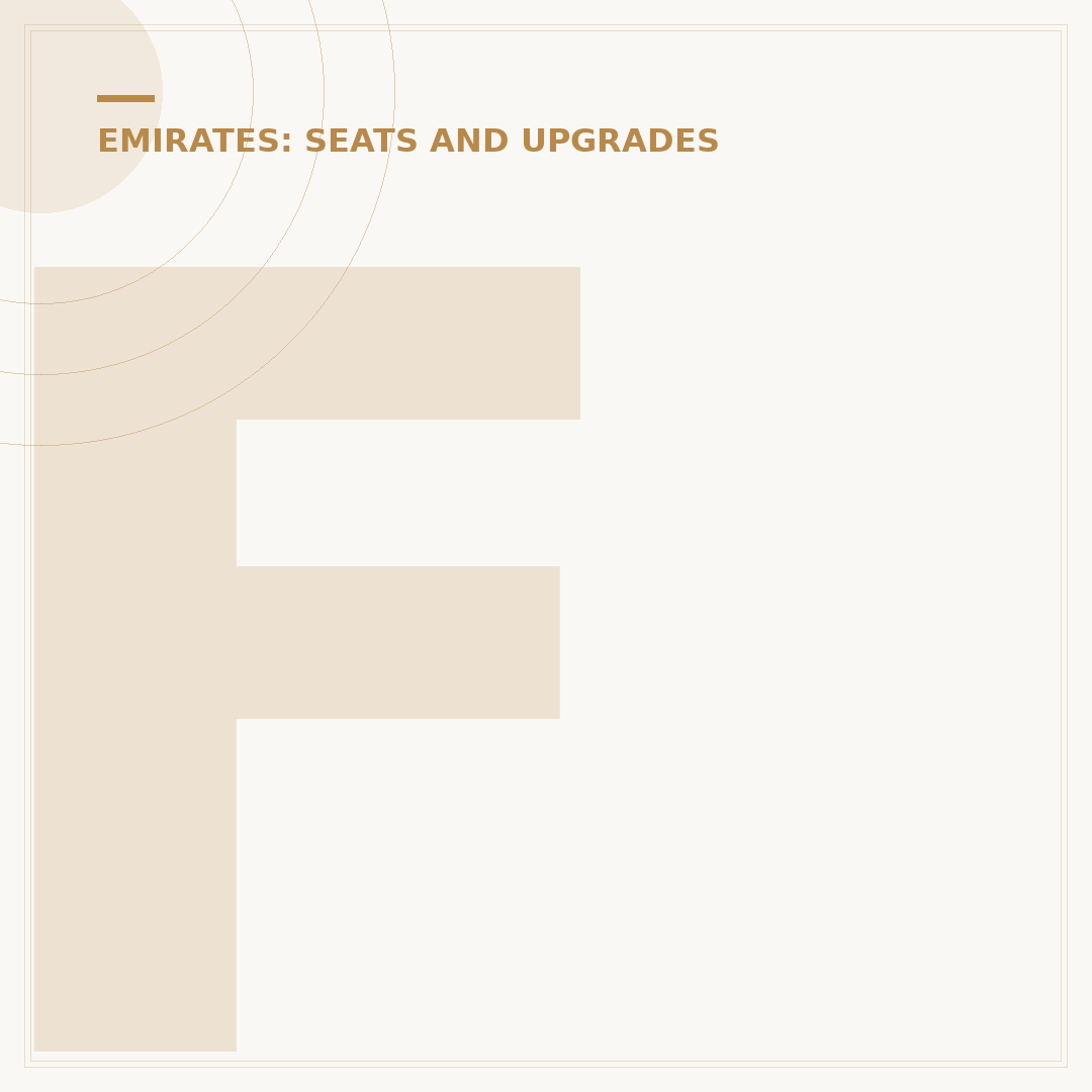 Fly First Class on an Emirates A380